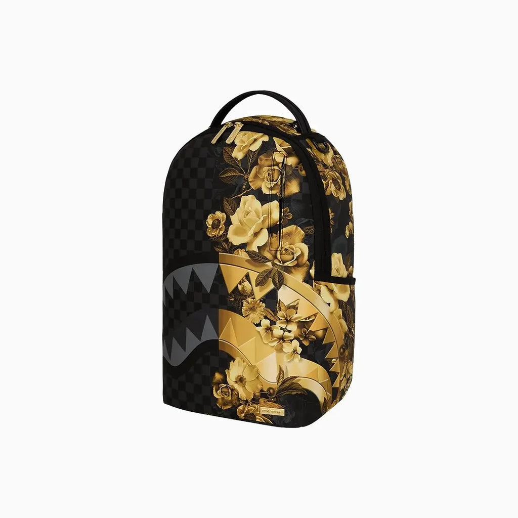 Mochila Gold Floral Remix