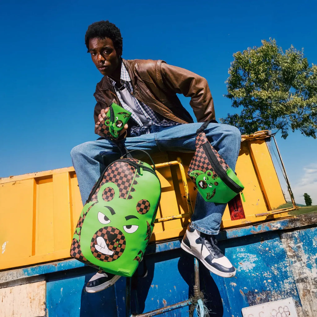 Mochila Green Money Bear DLXSV