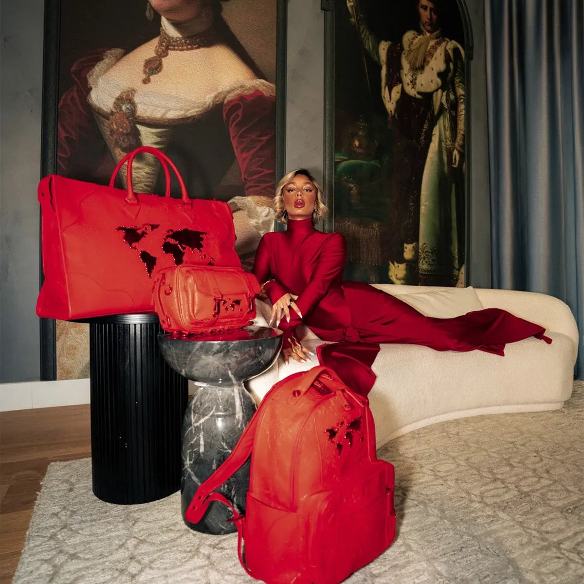 Mochila James Global Red Chateau