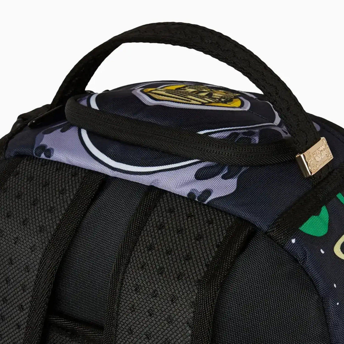 Mochila alienígena verde Jorge Rodríguez