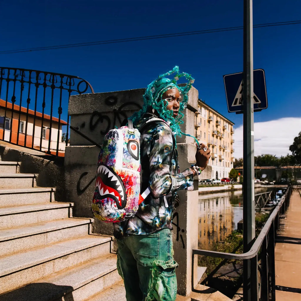 Mochila "Le Monde Des Graffitis"