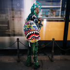 Mochila "Le Monde Des Graffitis"