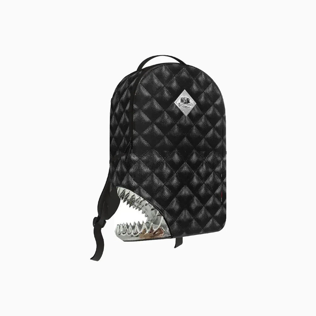Sac à dos matelassé Dlxsv Motif bouche de requin en métal