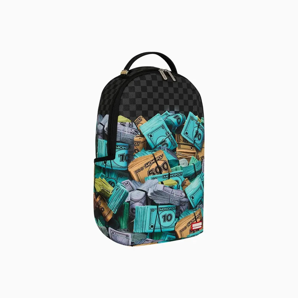 Monopoly Money Stacks Backpack