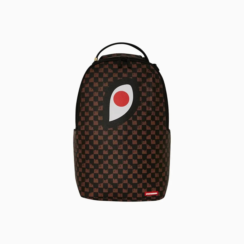 Mochila a cuadros marrón One Eye