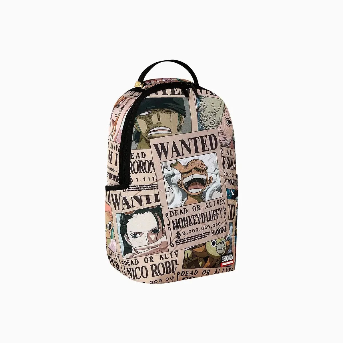 One Piece Wanted Shark Posters Backpack