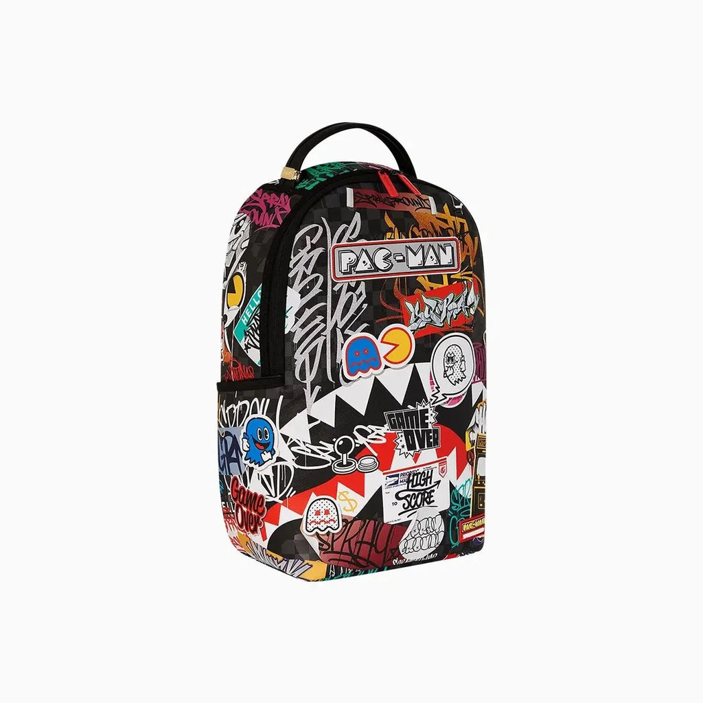 Mochila Pacman con Arte de Subida de Nivel