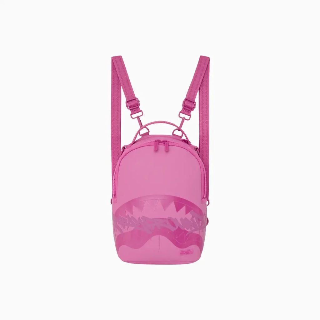Pink Ghost Drip Mini Backpack