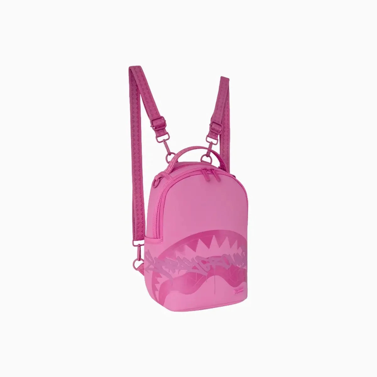 Pink Ghost Drip Mini Backpack