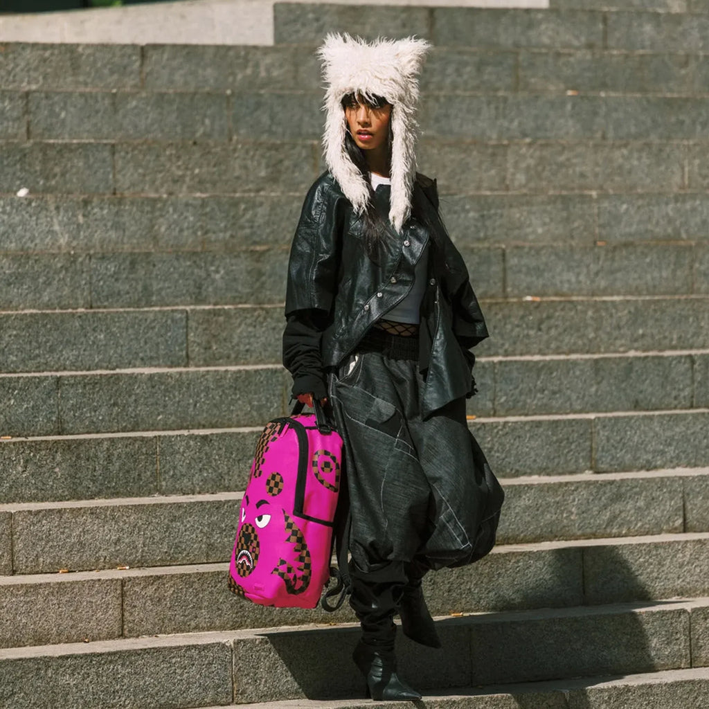 Pink Money Bear Dlxsv Backpack