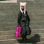 Pink Money Bear Dlxsv Backpack