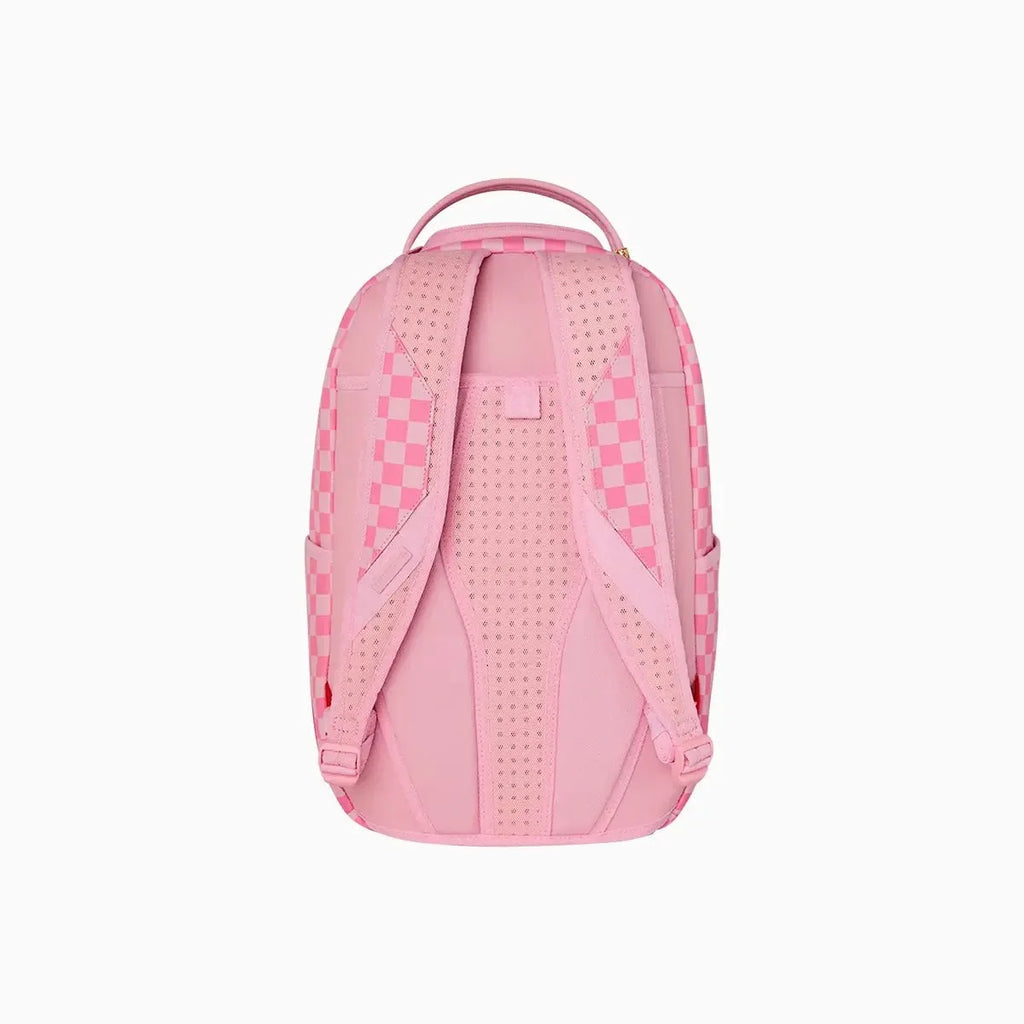 Sac à dos à patchs "Pink Sharks In Paris"