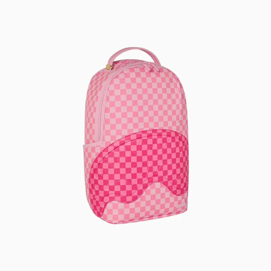 Sac à dos à patchs "Pink Sharks In Paris"