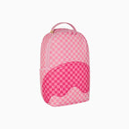 Sac à dos à patchs "Pink Sharks In Paris"