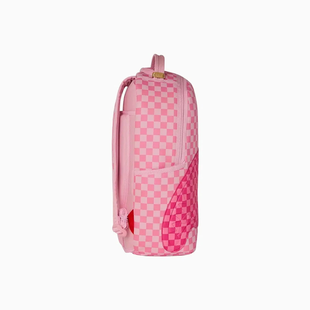 Sac à dos à patchs "Pink Sharks In Paris"