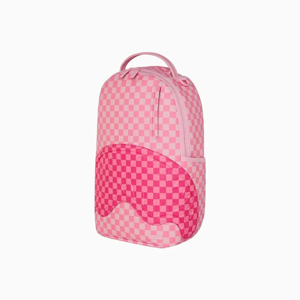 Sac à dos à patchs "Pink Sharks In Paris"