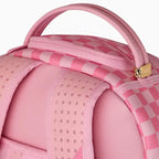 Sac à dos à patchs "Pink Sharks In Paris"