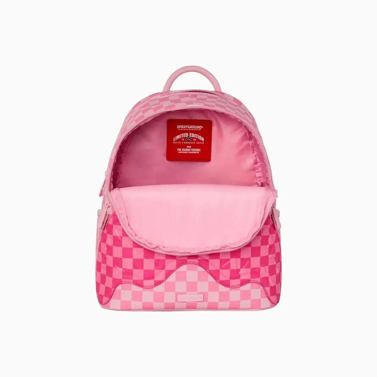 Pink Sharks In Paris Patch Savage Backpack