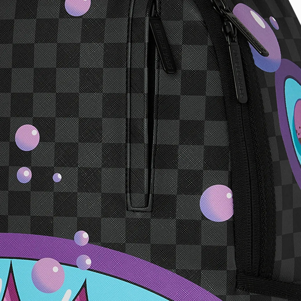 Mochila de la invasión del slime morado
