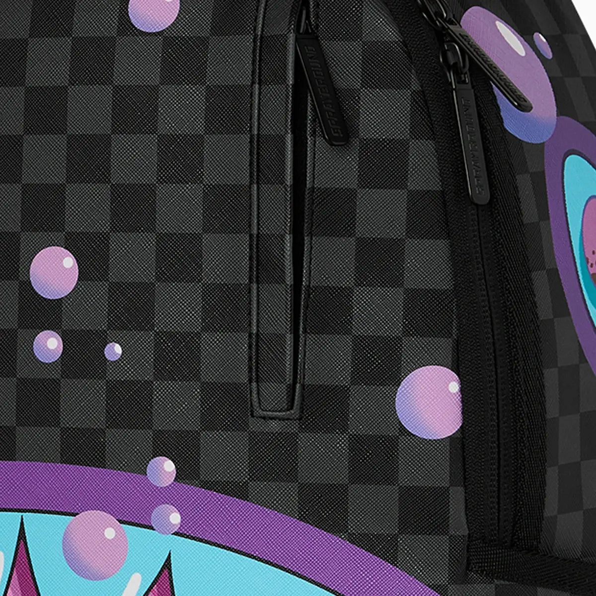 Mochila de la invasión del slime morado