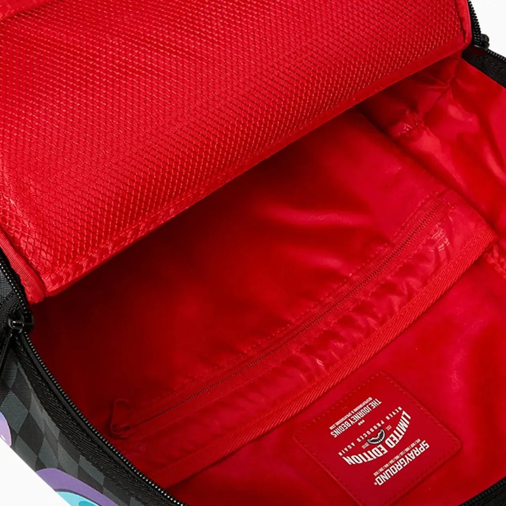 Mochila de la invasión del slime morado