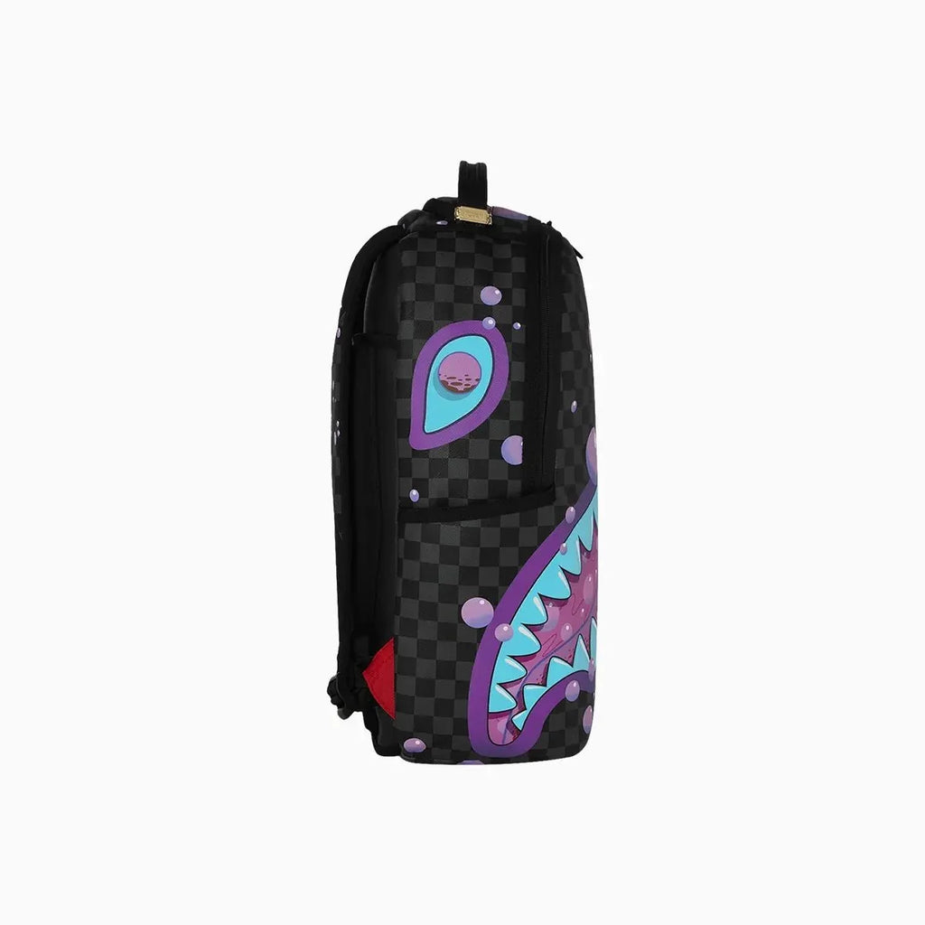 Mochila de la invasión del slime morado