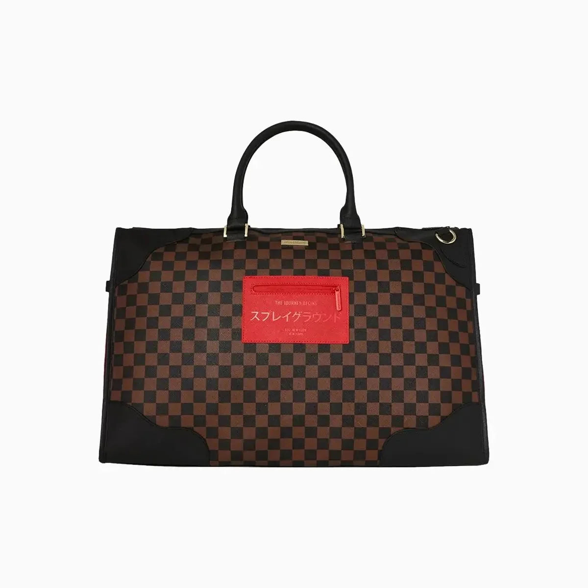 Red Redemption Pyramid Duffle