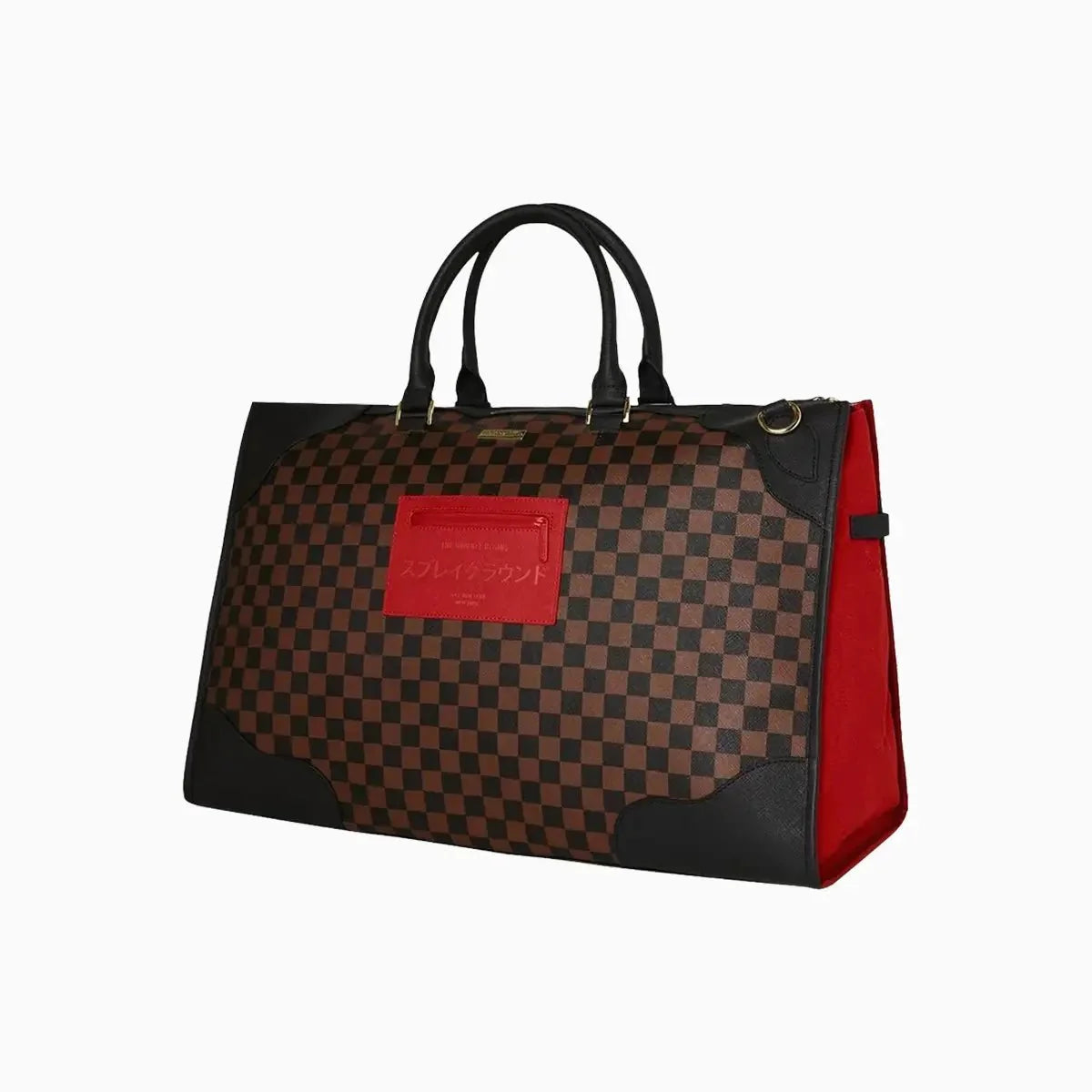 Red Redemption Pyramid Duffle