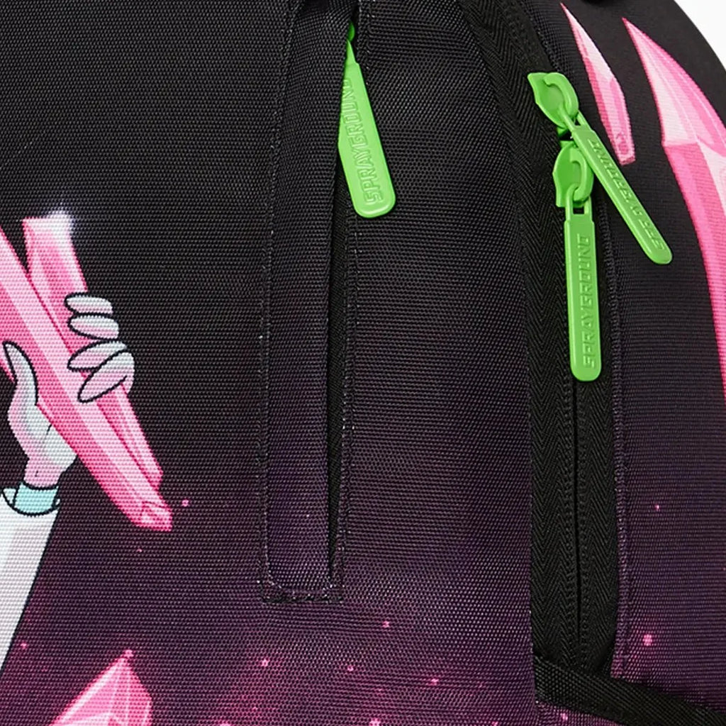 Sac à dos Requins en cristal Kalaxian Rick et Morty