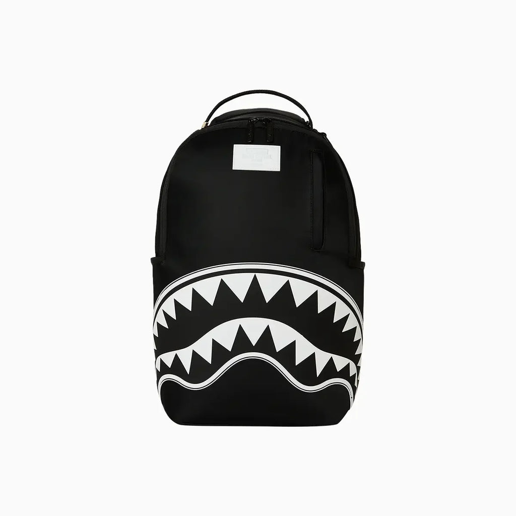 Mochila Tiburón Central 2 Blanco y Negro