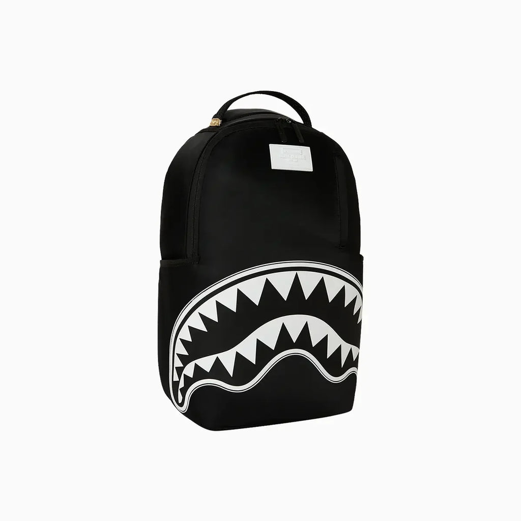 Mochila Tiburón Central 2 Blanco y Negro