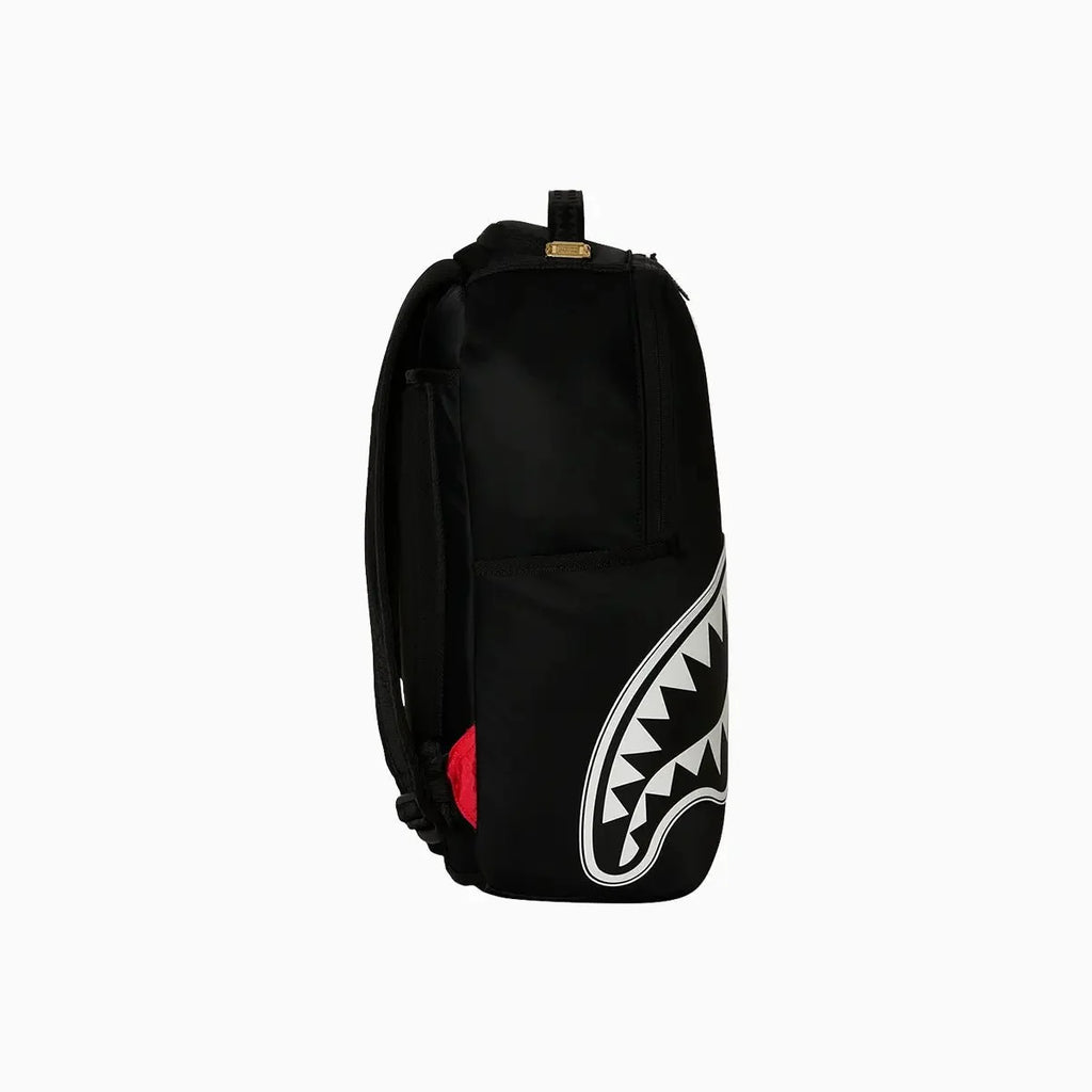 Mochila Tiburón Central 2 Blanco y Negro
