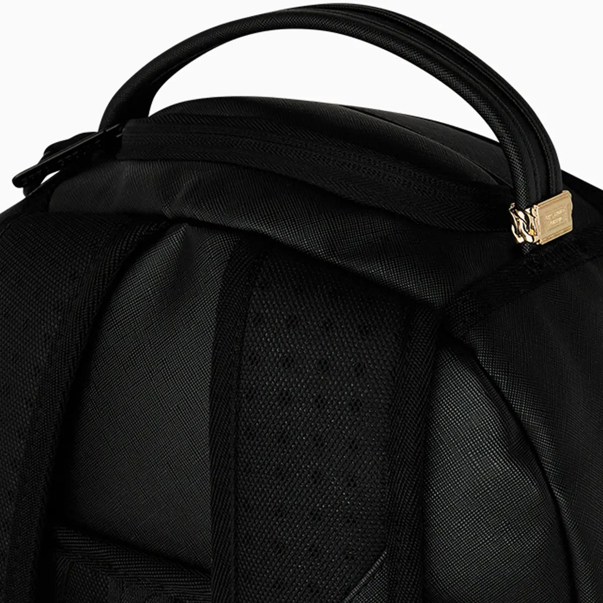 Shark Central Black Embroidered Shark Backpack