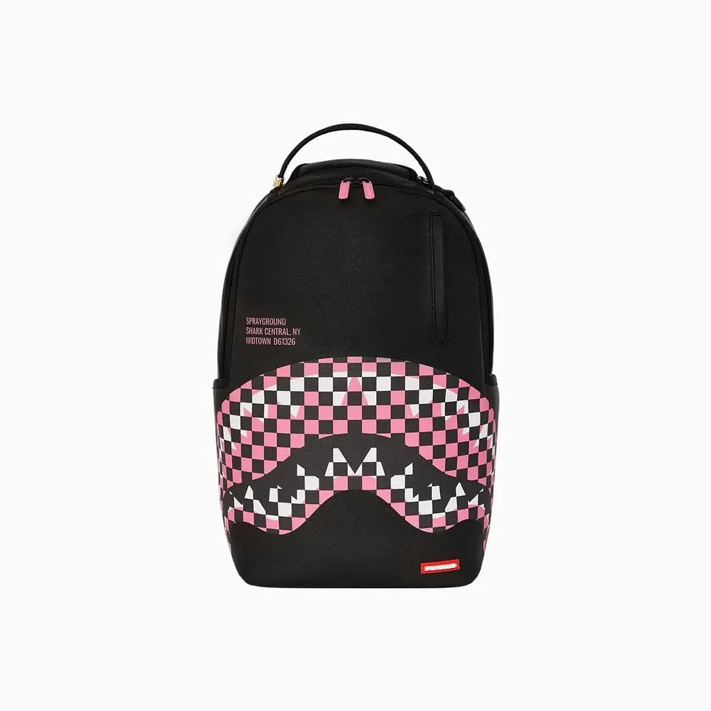 Mochila gris Shark Central Breakup Check Sorbet