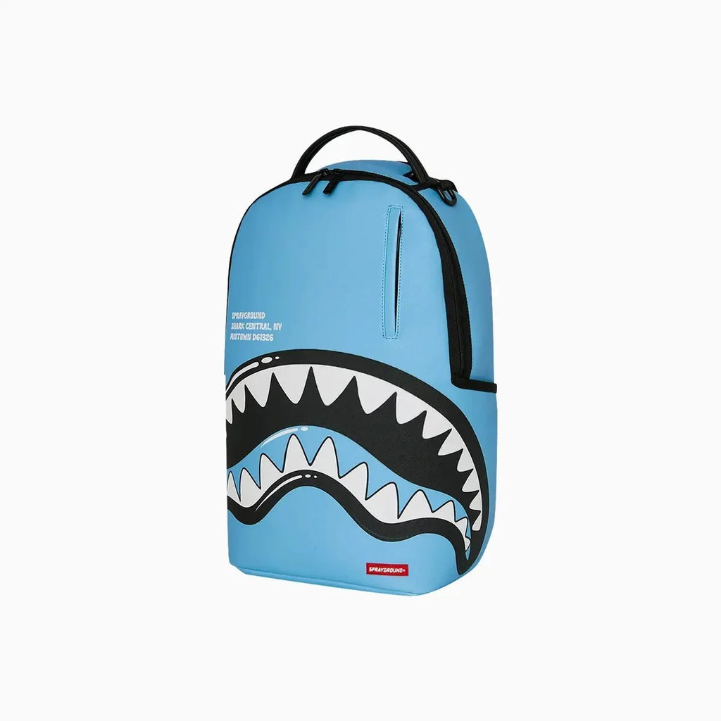 Sac à Dos Bleu Ciel Requin Central Bubble Shark