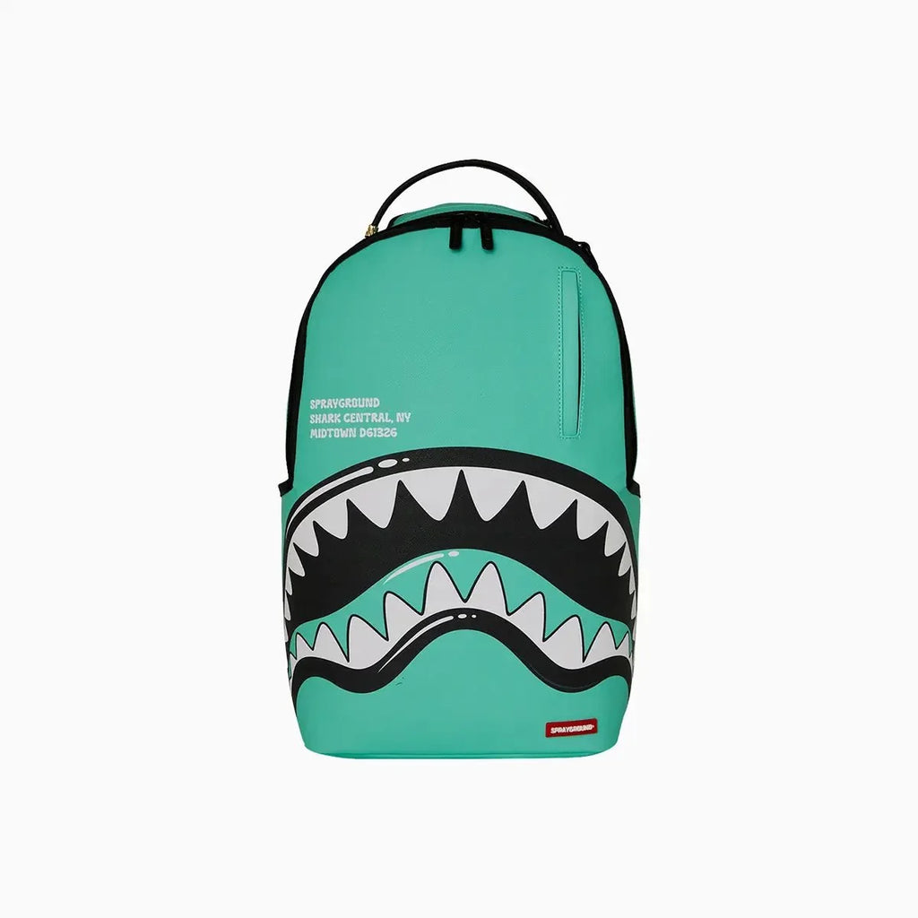Sac à Dos Requin Central Requin Bulle Turquoise