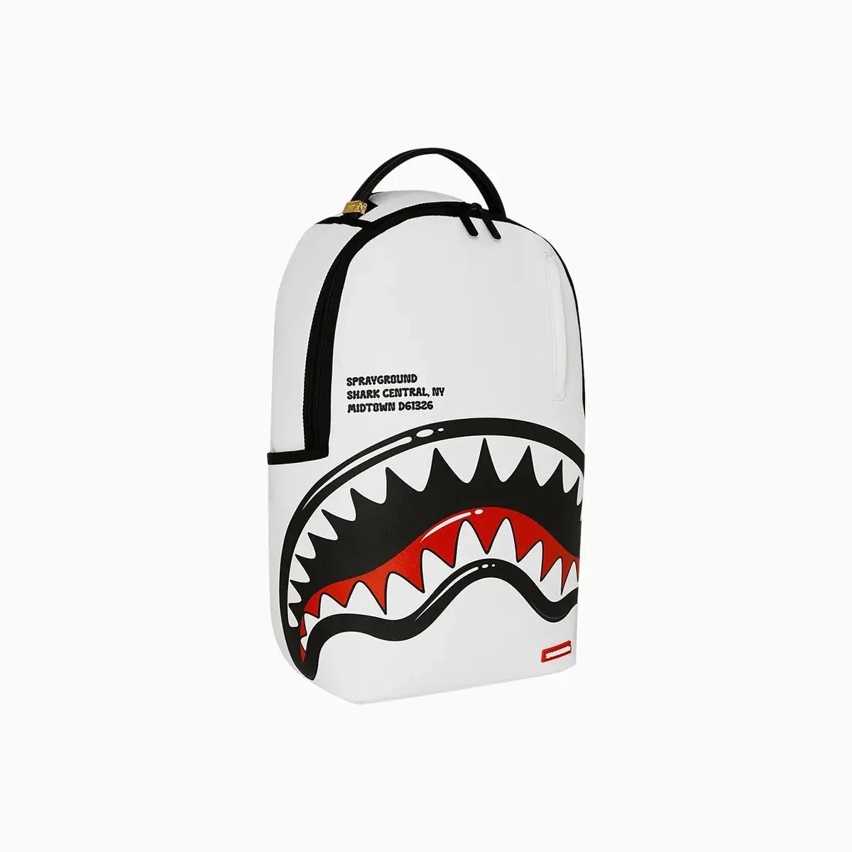 Shark Central Bubbly Shark White Backpack