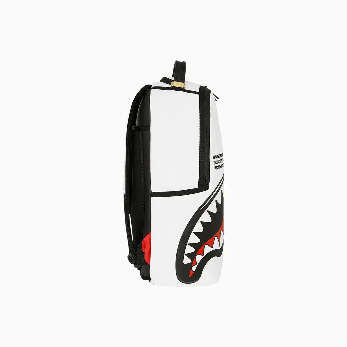 Shark Central Bubbly Shark White Backpack