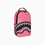 Shark Central Pink Embroidered Shark Backpack