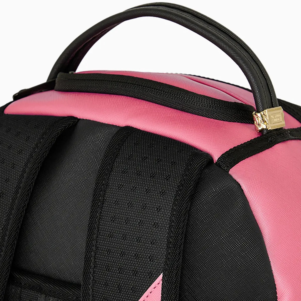 Shark Central Pink Embroidered Shark Backpack