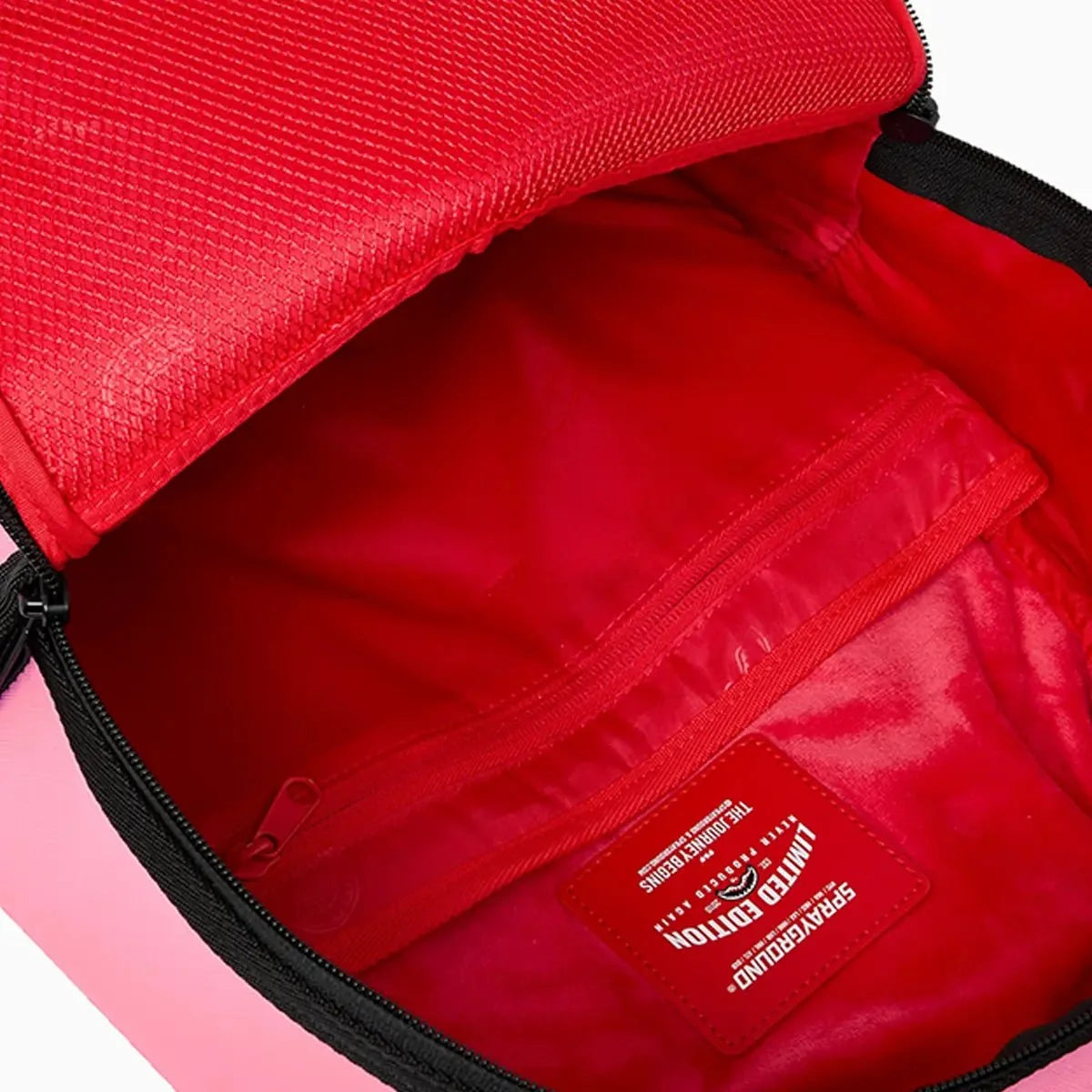 Shark Central Pink Embroidered Shark Backpack