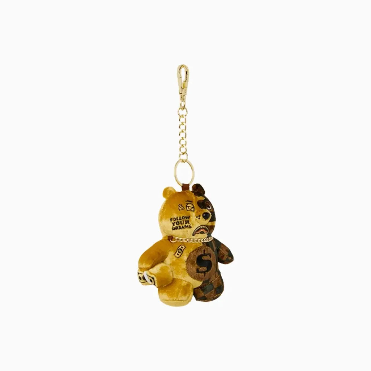 Porte-clés Ours Goutte d'Or