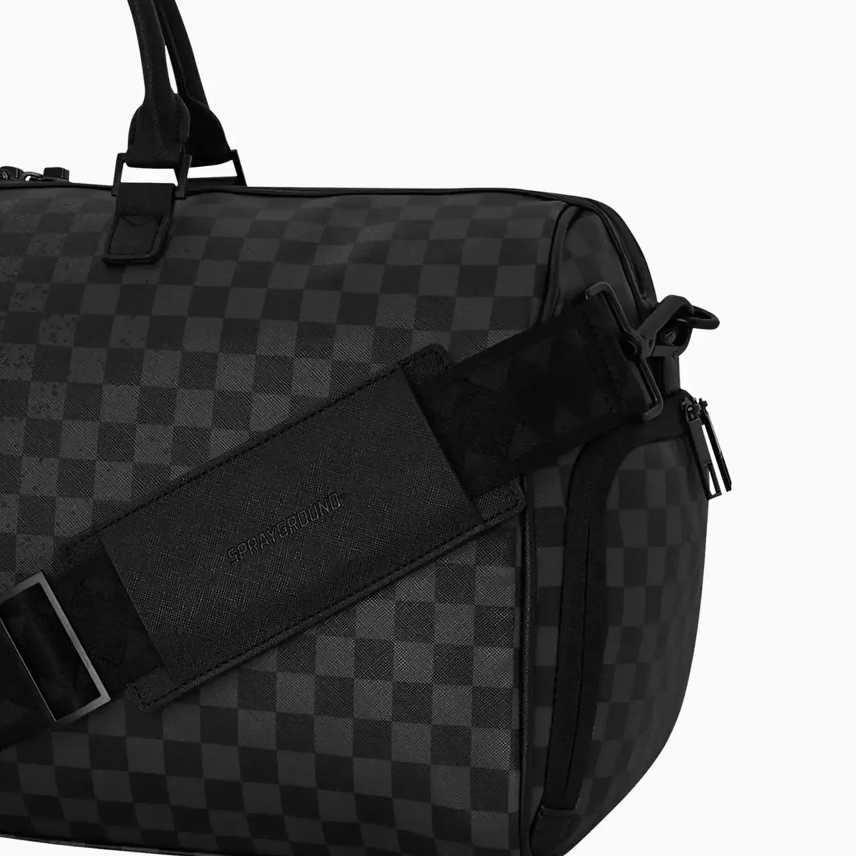 Sac de voyage à carreaux gris Spritz