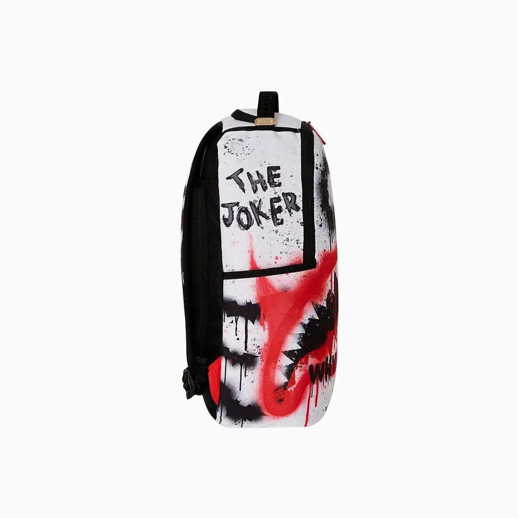 Mochila de lujo boca de tiburón de maquillaje de The Joker