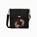 Bolso bandolera de tigre para mujer