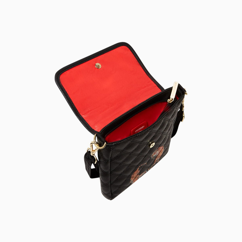 Bolso bandolera de tigre para mujer