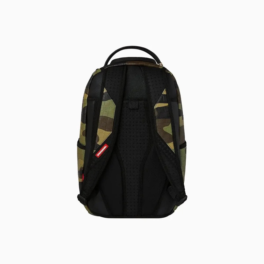 Mochila woodland camuflaje a cuadros