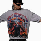 Men's By Any Means Necessary Drop Shoulders T-Shirt