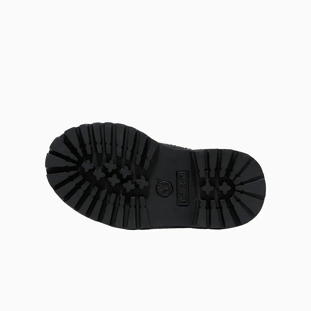 Bota impermeable prémium para niños de 6 pulgadas con cordones para niños pequeños
