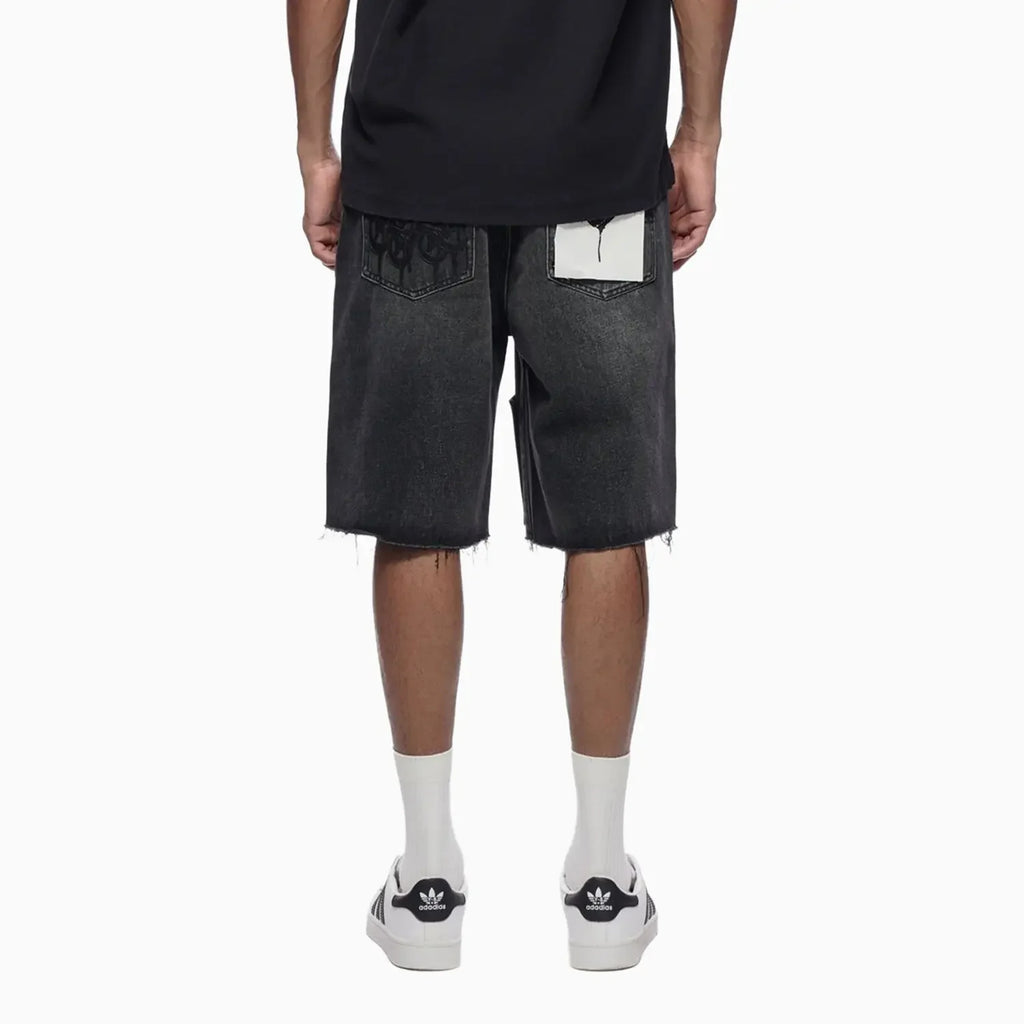 Men's Trnchs Script Denim Shorts